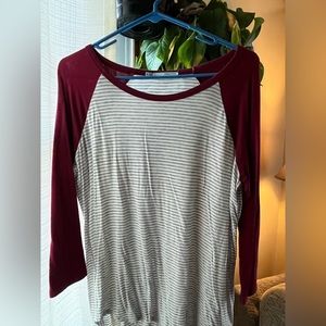 MAURICES — Casual Tee w/ Quarter Length Sleeves
